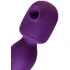Вибратор с вакуумно-волновой стимуляцией Jos Kisom фиолетовый фото 5