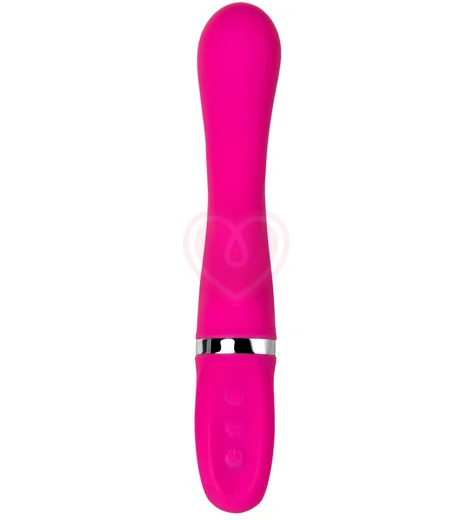 Вибратор со стимуляцией зоны G с Wow-режимом Jos Pilo розовый фото 2