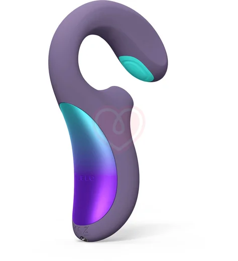 Вибратор с вакуумной стимуляцией Lelo Enigma Double Sonic фиолетовый фото 2