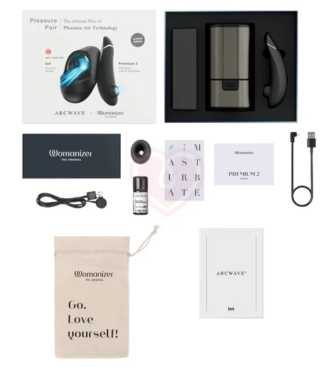 Набор Pleasure Pair Arcwave Ion + Womanizer Premium 2 фото 4