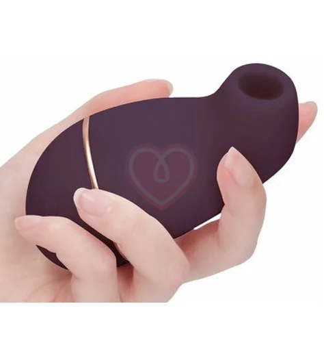 Бесконтактный клиторальный стимулятор Irresistible Kissable фиолетовый фото 4