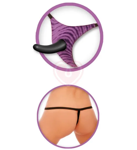 Анальный страпон с вибрацией Vibrating Strap-On For Him фото 5