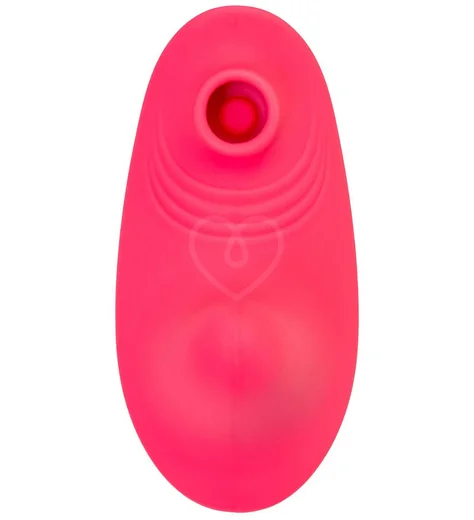 Вакуумно-волновой стимулятор с пультом ДУ Jos Xiari розовый фото 2