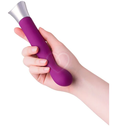 Вибратор со стимуляцией зоны G Jos Gaell фиолетовый фото 4
