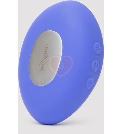 Вибратор для клитора We-Vibe Temp с функциями нагрева и охлаждения голубой фото 25