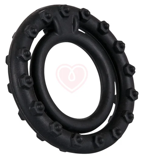 Кольцо для пениса и мошонки Steely Cockring фото 2