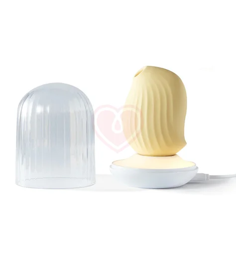 Вакуумный вибростимулятор Osuga Cuddly Bird жёлтый фото 5