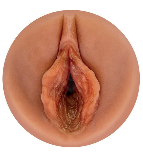 Мастурбатор вагина в бутылке геля Shower Therapy Milk Me Honey Tan мулатка фото 2