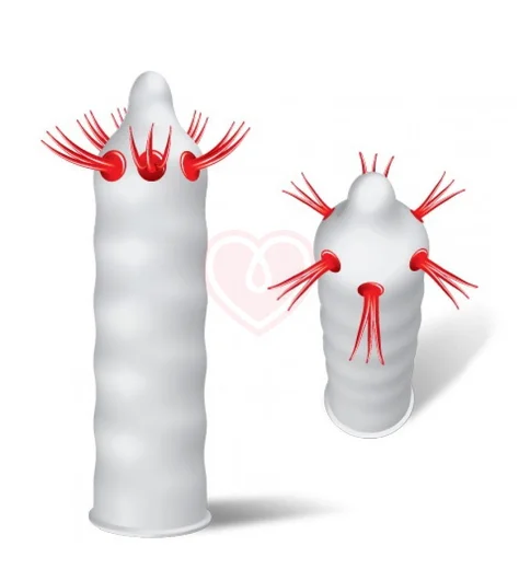 Презерватив Luxe exclusive Шоковая терапия с усиками 1 шт фото 2