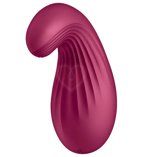 Мини-вибратор Satisfyer Dipping Delight ягодный фото 2