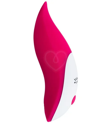 Минивибратор с раздвоенным кончиком JOS Twiggy розовый фото 2