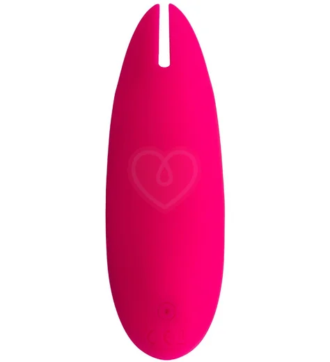 Минивибратор с раздвоенным кончиком JOS Twiggy розовый фото 4