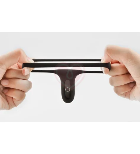 Двойное виброкольцо Magic Motion Rise чёрное фото 4