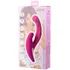 Эргономичный вибратор-кролик со стимуляцией зоны G Jos Javi розовый фото 2