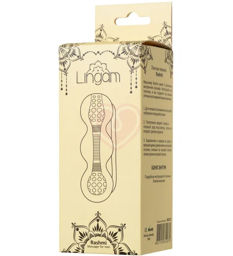 Мастурбатор Lingam by Toyfa Rashmi прозрачный фото 5
