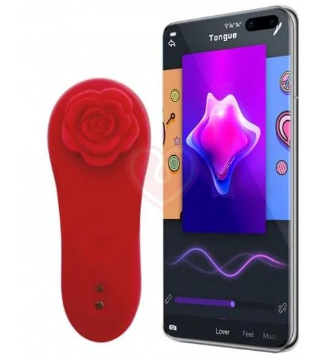 Вибратор Magic Motion Funtown Caleo для ношения красный фото 2