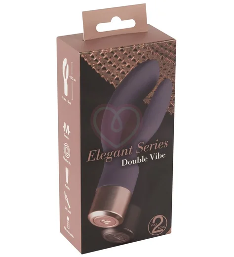 Вибратор для двойной стимуляции Elegant Series Double Vibe фото 7