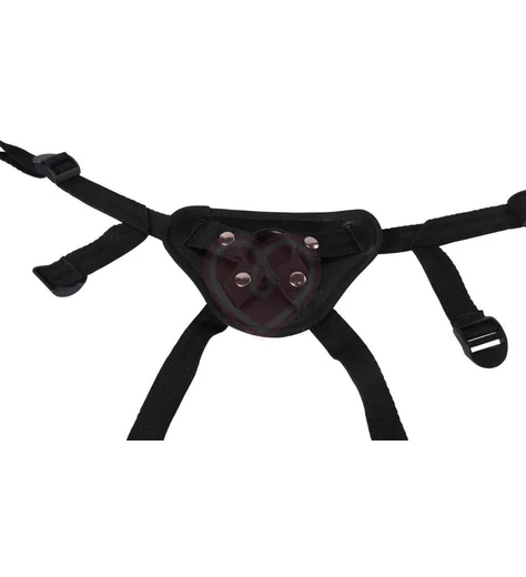 Реалистичный фаллоимитатор Real с мошонкой на присоске 17 см с поясом для страпона фото 5