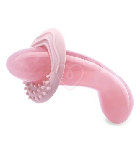 Фаллоимитатор для зоны G Le Wand Crystal G-wand розовый кварц фото 3