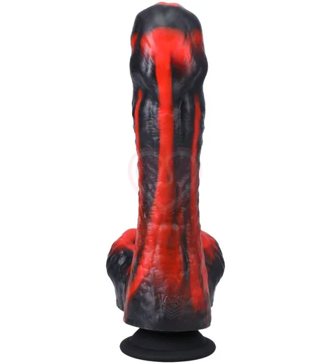 Мини секс-машина на присоске с пультом Tendril Thruster чёрно-красная фото 4