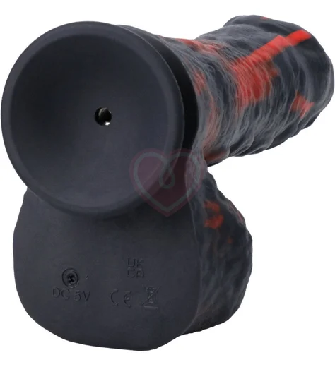 Мини секс-машина на присоске с пультом Tendril Thruster чёрно-красная фото 5