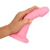 Вибратор с присоской в виде сердца Heart Guy розовый фото 7