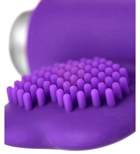 Кольцо с ресничками Jos Pery фиолетовое фото 7