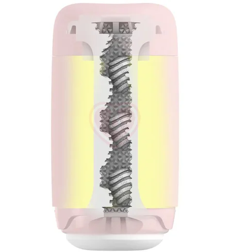 Мягкий мастурбатор Tenga Puffy Strawberry Pink фото 2