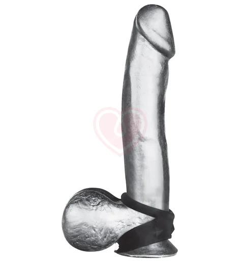 Двойное эрекционное кольцо Duo Snap Cock & Ball Ring фото 4