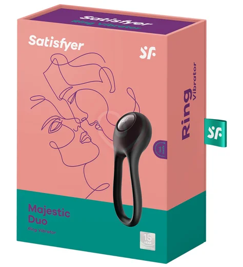 Эрекционное кольцо Satisfyer Majestic Duo фото 4