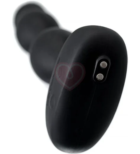 Анальный вибратор с вращающимися шариками и управлением со смартфона Ridge Lovense черный фото 7
