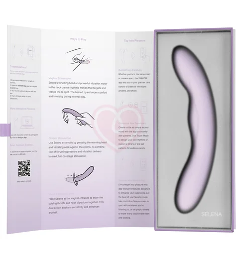 Вибратор для точки G Svakom Selena сиреневый фото 8