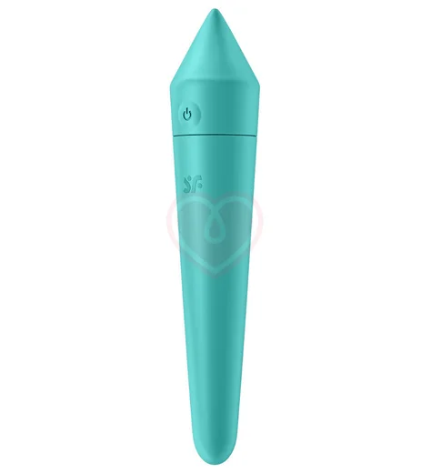 Вибропуля Satisfyer Ultra Power Bullet 8 с управлением от приложения бирюзовая фото 2