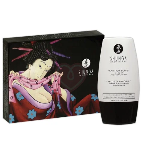 Крем возбуждающий для точки G Shunga Rain of Love Дождь любви 30 мл фото 4