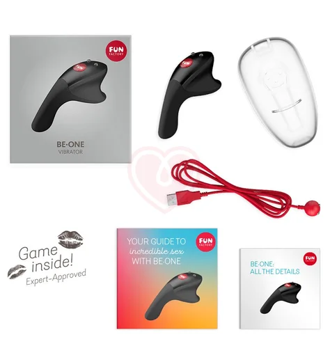 Мини-вибратор пальчик Fun Factory Be.One чёрный фото 5