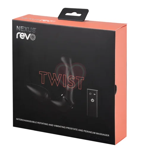 Двухсторонний анальный вибростимулятор Nexus Revo Twist с пультом фото 5