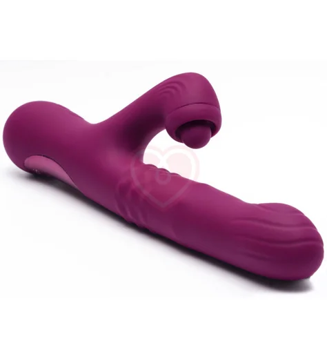 Вибратор со стимуляцией зоны G Selove ComePlay фиолетовый фото 3