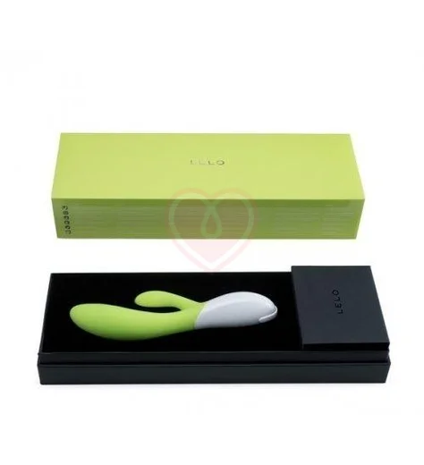 Вибратор со стимулятором клитора и точки G LELO Ina 2 салатовый фото 3