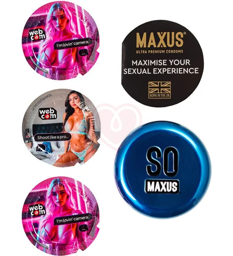 Набор увеличенных презервативов Maxus XXL 3 шт с кейсом фото 6
