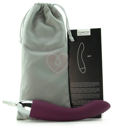 Вибратор Svakom Amy 6 режимов вибрации фиолетовый фото 5