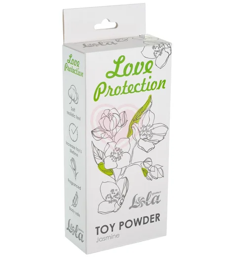 Пудра для игрушек ароматизированная Love Protection Жасмин 30 г фото 2