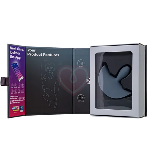 Анальная вибропробка Satisfyer Booty Absolute Beginners 2 серая фото 4