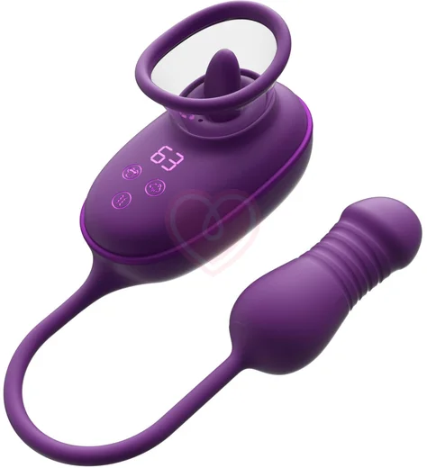 Вакуумный стимулятор клитора Amovibe Nebula Orbit с ротацией и вибрацией фото 2