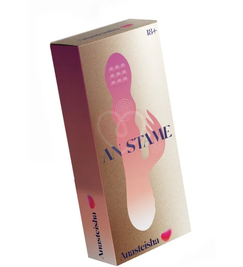 Вибратор-кролик с массажными бусинами An Stamen Anasteisha фото 2