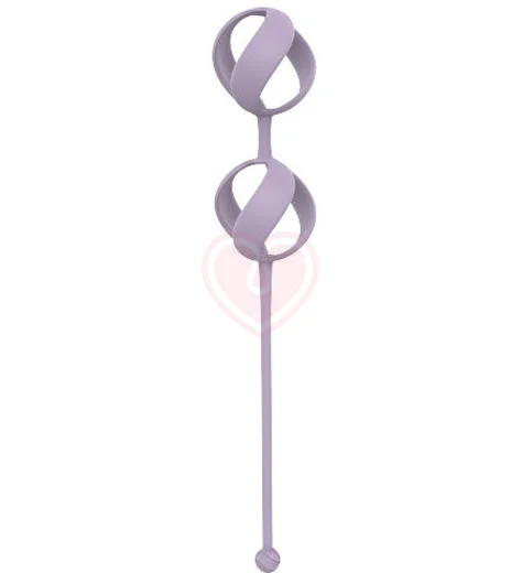 Набор сменных вагинальных шариков Love Story Valkyrie Purple пурпурный фото 2