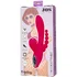 Вибратор-кролик с анальной ёлочкой Jos Tripling розовый фото 7
