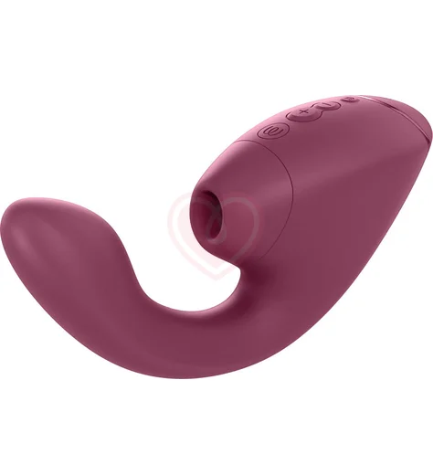 Вибратор с вакуумно-волновой стимуляцией клитора Womanizer Next Duo розовый фото 7
