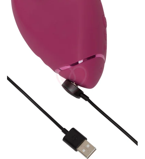 Вибратор с вакуумно-волновой стимуляцией клитора Womanizer Next Duo розовый фото 17