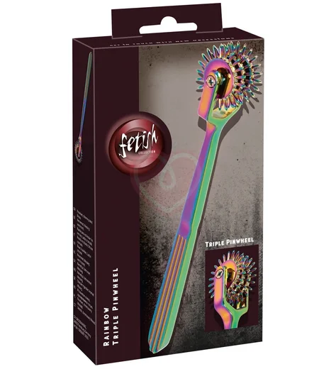 Колесо Вартенберга Rainbow Triple Pinwheel фото 2
