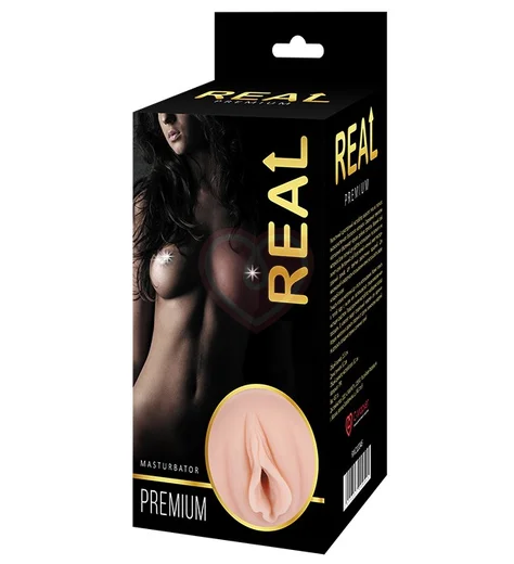 Реалистичный мастурбатор Real Women Dual Layer Брюнетка фото 4